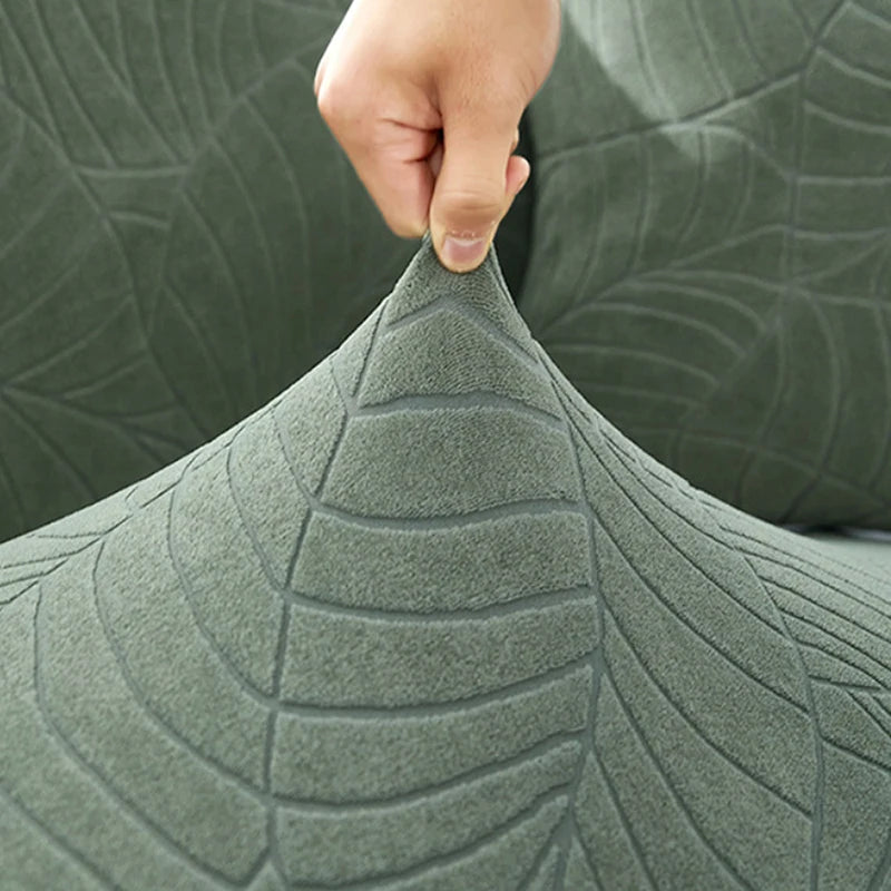 Sofa Covers For Living Room Waterproof Sofa Couch Armchair Cover Protector L Shaped Corner Jacquard Slipcovers 1/2/3/4 Seater