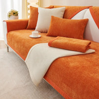 Chenille Sofa Cushion Four Seasons Universal Sofa Protective Cover Towel Anti-slip Couch Cushion Carpet for Living Room Decor
